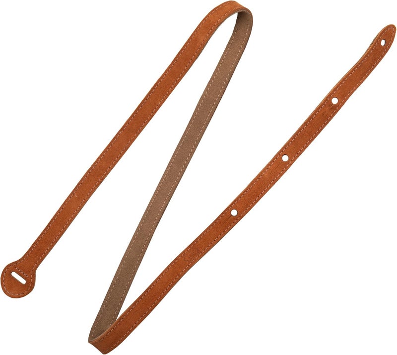 Levy's 3/4" Suede Loop Mandolin Strap Brown - Image 1